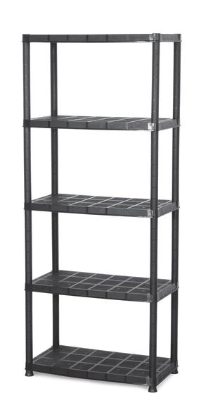 Sandėliavimo lentyna 15005B, 71 cm x 38 cm x 170 cm, 30 kg