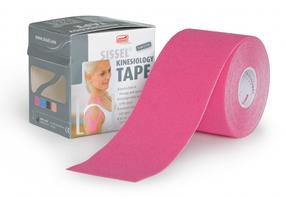 Kineziologinis pleistras Sissel Kinesiology Tape, Universalus, rožinė sp.
