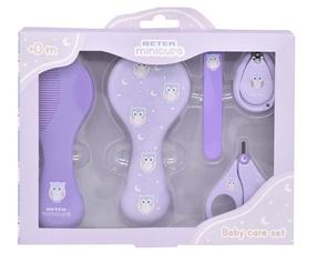 Набор для ухода за ребенком Beter Baby Care Set, 0 мес., фиолетовый цв.