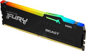 Operatyvioji atmintis (RAM) Kingston Fury Beast RGB KF556C36BBE2A-32, DDR5, 32 GB, 5600 MHz