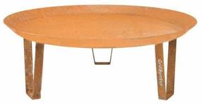 Laužavietė - ugniakuras GrillSymbol Elegante, 72 cm x 72 cm x 35 cm