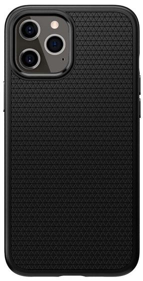Telefono dėklas Spigen Liquid Air Apple iPhone 12 Pro Max, juoda sp., Apple