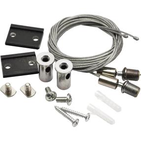 Pakabinimo trosų rinkinys bėginei sistemai Modoled Magnetic MLP1055M, 1, juoda sp. / juoda sp.
