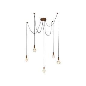 Šviestuvas kabinamas Trio Cord 310100562, E27, 5 x 60 W