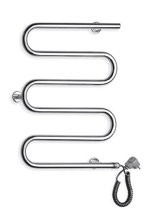 Elektriline rätikuradiator Elonika, kroom v., 50 cm x 64.5 cm, 60 W