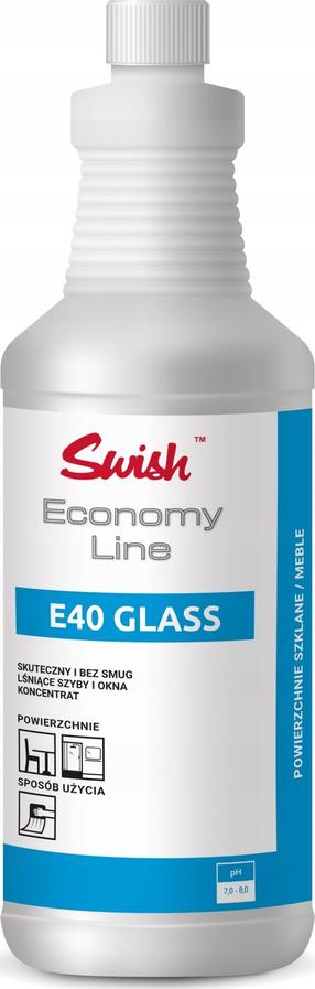Stiklu un spoguļu tīrīšanas līdzeklis Swish E40, 5 l