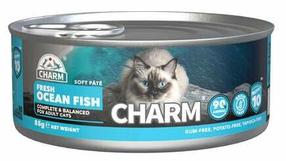 Mitrā kaķu barība Charm Fresh Patè, zivs, 0.085 kg