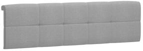 Lovos galvūgalis pusantros vietos Headboard Upholstered Cover, pilka sp., be čiužinio
