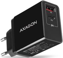 Adapteris Axagon ACU-PQ22, USB Type C/USB Type A, melna krās., 22 W