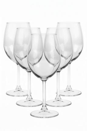 Vyno taurių komplektas Hermia Astoria, stiklas, 0.54 l, 4 vnt., skaidri sp.