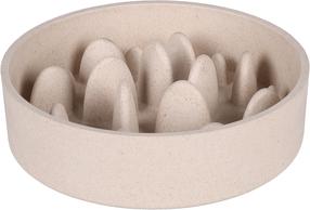 Lėto maitinimo dubenėlis gyvūnui Flamingo Greni Slow Feeder Round, 1.49 l, 21.5 cm x 21.5 cm