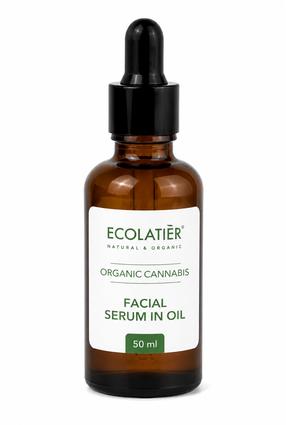 Sejas serums Ecolatier Organic Cannabis, 50 ml