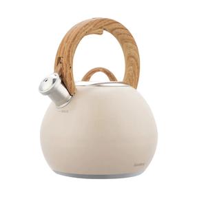 Arbatinukas su švilpuku Klausberg KB-7956, 3 l, smėlio sp.