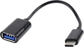 Adapteris Gembird AB-OTG-CMAF2-01 USB Type C Vīrietis, USB Type A Vīrietis, 0.2 m, melna krās.