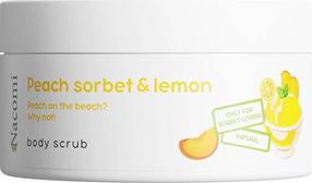 Kūno odos šveitiklis Nacomi Peach Sorbet & Lemon