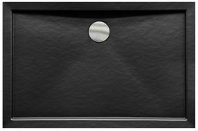 Dušo padėklas Besco Alpina SlimLine, 120 cm x 90 cm