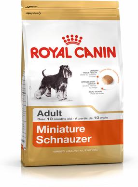 Сухой корм для собак Royal Canin Miniature Schnauzer Adult, курица, 3 кг
