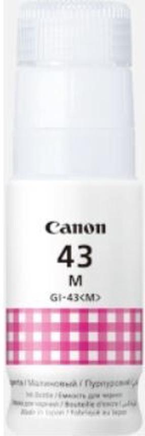 Tinte Canon GI-43 M EMB 4680C001, fuksīna (magenta) krās., 70 ml