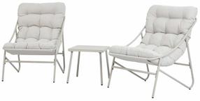 Комплект мебели для улицы Homla Tivoli Basic, светло-бежевый цв., 2 места