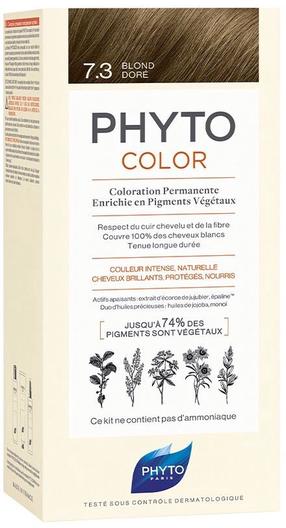 Juuksevärv Phyto Phytocolor, golden blonde, 7.3, 112 ml
