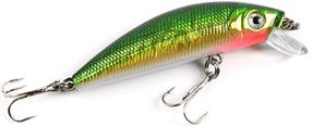 Vobleris PRO Catch G012, 7.5 cm, zelta krās./zaļa krās.