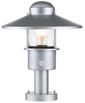 Pastatomas lauko šviestuvas Elstead Lighting Klampenborg, 60W, E27, IP44, sidabro sp., 27.5 cm x 31.8 cm