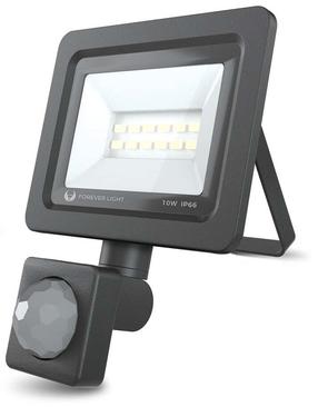 Prožektor liikumisanduriga, seinakinnitus Forever Proxim II RTV003609, 10 W, 800 lm, 6000 °K, IP66, must v.