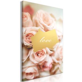Репродукция Artgeist One Feeling MDF02, 20 см x 30 см