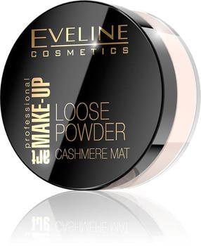 Biri pudra Eveline Cosmetics Cashmere Mat, transparent sp., 1, 20 g