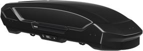 Auto jumta bagāžnieks Thule Motion 3 Sport, melna krās.