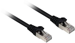 Vads Sharkoon RJ45 CAT.6a SFTP LSOH RJ-45, RJ-45, 3 m, melna krās.