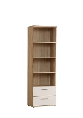 Pastatoma lentyna Forte WNR82-Q36, ruda/balta, 60.2 cm x 34.8 cm x 189.1 cm