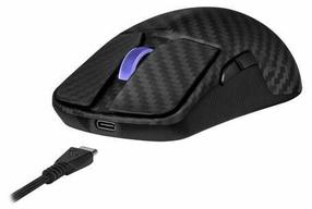 Belaidė žaidimų pelė Asus ROG Harpe Ace Extreme, 2.4 ghz / bluetooth / usb, juoda