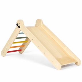 Žaidimų aikštelė EcoToys Montessori Henry, 141 cm x 46 cm x 64 cm