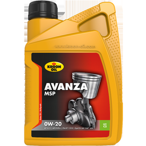 Variklių alyva Kroon-Oil Avanza MSP 0W - 20, sintetinis, 1 l