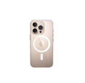 Telefona vāciņš Apple Clear Case with MagSafe MA7F4ZM/A, caurspīdīga krās.