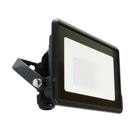 Prožektorius be judesio daviklio, tvirtinamas prie lubų arba sienos V-TAC Floodlight 661645, 10 W, 735 lm, 6500 °K, IP65, balta sp./juoda sp.