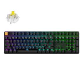 Belaidė žaidimų klaviatūra Keychron J5 Wireless KJ5-H4 Keychron Super Banana, Anglų (US), juoda sp.