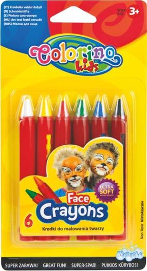 Veido dažai Patio Colorino Kids, įvairių spalvų