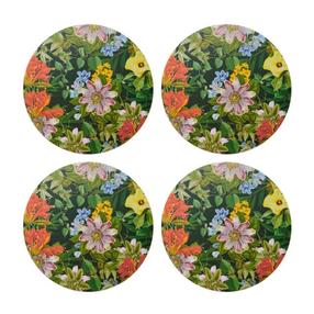 Lauamatt Creative Tops Floral, 329 cm x 29 cm x 29 cm, 4 tk, Mitmevärviline