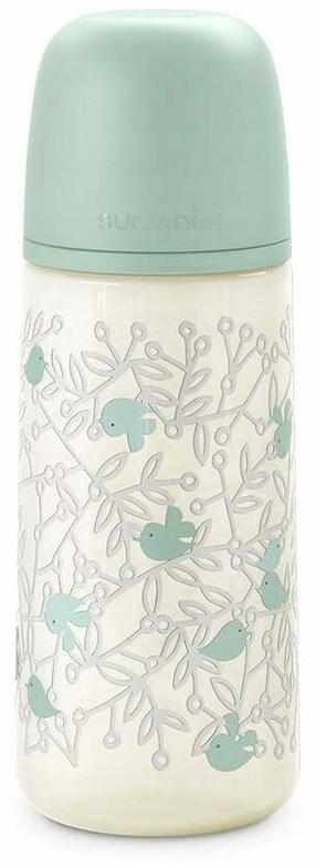 Lutipudel Suavinex SX Pro Birdies, 360 ml, 6+ kuud, roheline v.