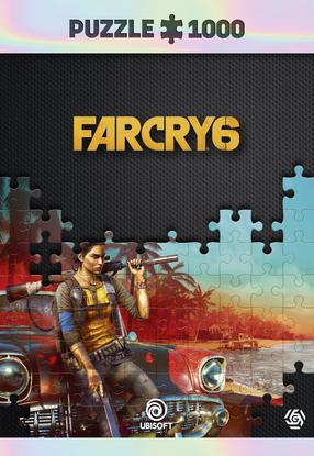 Dėlionė Good Loot Far Cry 6, 68 cm x 48 cm, 1000 vnt., mėlyna sp./ruda sp./juoda sp.