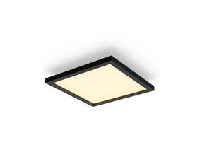 Išmanusis šviestuvas lubų Philips Hue Aurelle 9058, LED, 2200 - 6500 °K, 1 x 19 W, balta sp. / juoda sp.