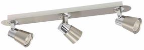 Lampa pārvietojams CristalRecord Iris 43-135-03-002, GU10, 3, niķeļa krās. / hroma krās.
