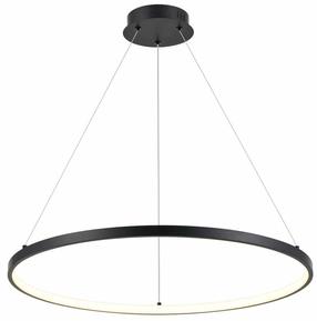 Valgusti lagi CristalRecord Tiamis 93-220-60-180, LED, 3000 °K, 1 x 52 W, must v. / must v.