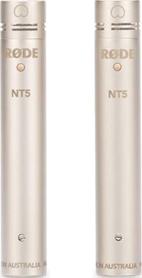 Bezvadu mikrofons Røde NT5 Pair, zelta krās.