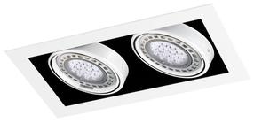 Lampa padziļinājums CristalRecord Kardan Tecno, AR111, balta krās.