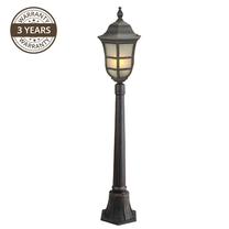 Pastatomas lauko šviestuvas Domoletti EL-2625 PE2, 60W, E27, IP44, juoda sp., 20.5 cm x 110 cm