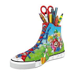 3D dėlionė Ravensburger Super Mario Sneaker 11267, 21 cm x 13.5 cm, 108 vnt., įvairių spalvų
