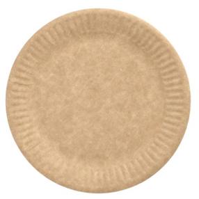 Ühekordne taldrik Pap Star Pure, Ø 15 cm, 20 tk
